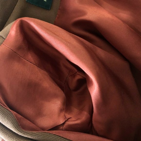 Lauren by Ralph Lauren Blazer Sz 8 Brown Wool - Picture 5 of 14